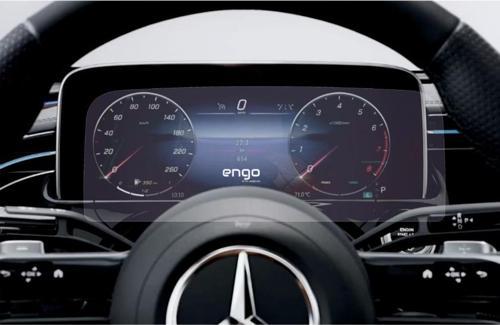 Mercedes E180 Gösterge Paneli Mat Ekran Koruyucu W214