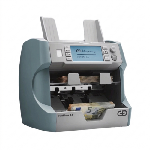 Giesecke+Devrient ProNote 1.5 Gen4 Banknot Sayma Makinesi, 25 Ülke Para Birimi Sayar