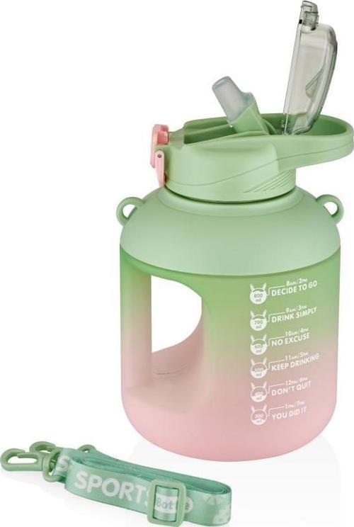 VGN2302 1100ml Yeşil Matara