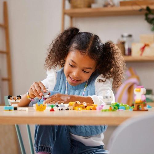 ® Classic Yaratıcı Evcil Hayvanlar İnşa Edilebilen Hayvan Oyuncağı 11034 (450 Parça)
