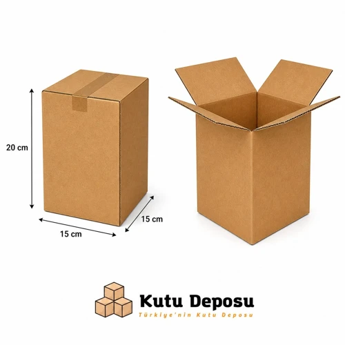 15x15x20 cm Karton Kutu (25 ADET)