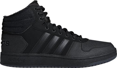 Hoops 2.0 Mid FW21 Erkek Spor Ayakkabı - Siyah B44621