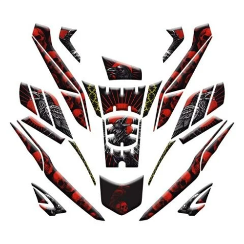 Honda PCX 2025 Uyumlu Tank Pad Set 012