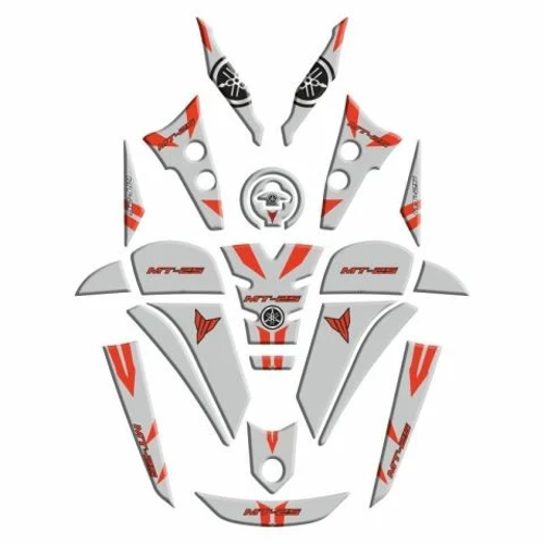 Yamaha Mt25 2020 - 2025 Uyumlu Full Tank Pad Set 008