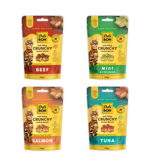 Bisküvi Kedi Ödül Maması 4 adt karisik