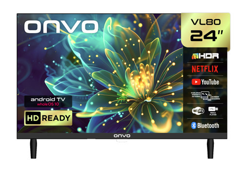 24VL80F2HA 24'' 60 Ekran Uydu Alıcılı HD Ready WhaleOS LED TV ( 12V Uyumlu )