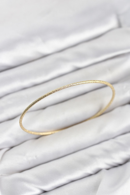CM Gold Renk Simli Model 65 mm Bilezik TG27BB8618