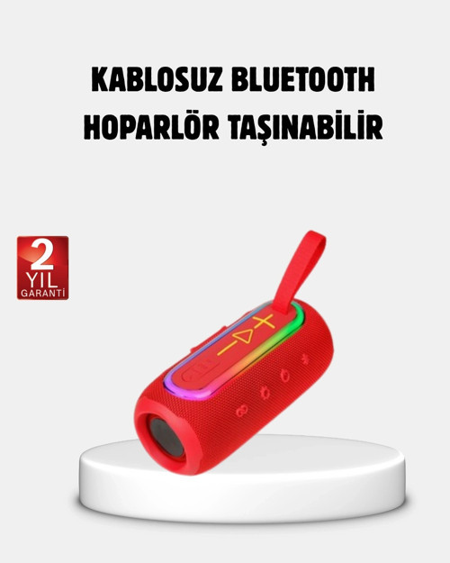 Yeni Nesil Bluetooth Taşınabilir Hoparlör – Enerji Tasarruflu, Yüksek Ses Kaliteli