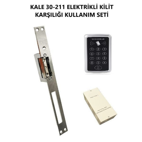 Kale 30-211 elektrikli kilit karşılığı kullanım seti
