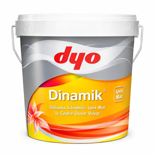 Dinamik Silikonlu İpek Mat İç Cephe Boyası 15 Lt Beyaz