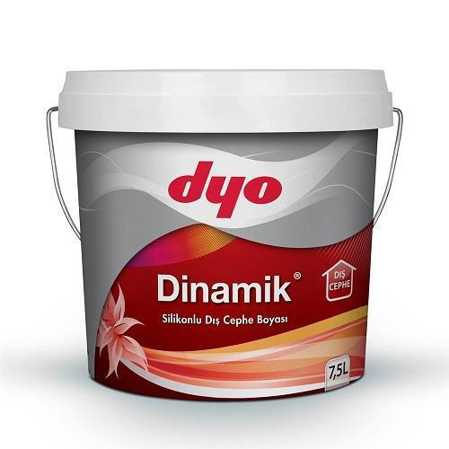 Dinamik Silikonlu Dış Cephe Boyası 7.5 Lt Beyaz