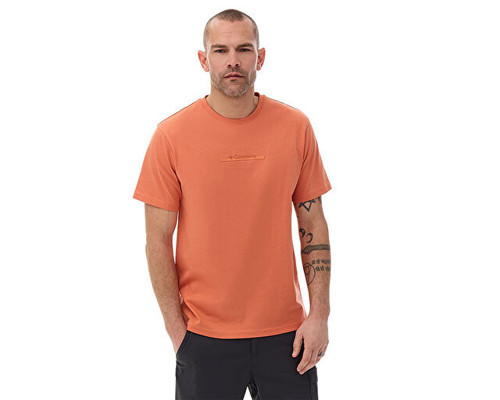 M BAR SPLIT GRAPHIC SS TEE Erkek Günlük Tişört 9120180625 Turuncu