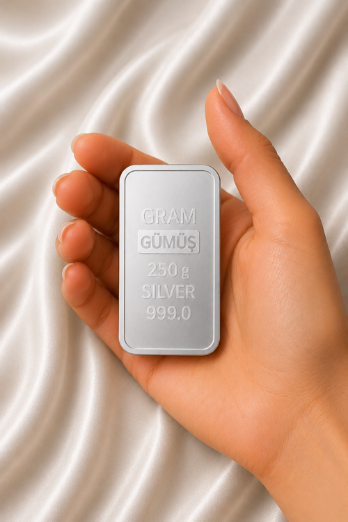 250 Gram Külçe Gümüş – Yatırımlık Gümüş