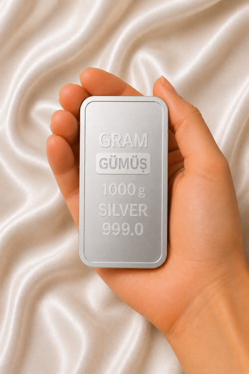 1000 Gram Külçe Gümüş – Yatırımlık Gümüş