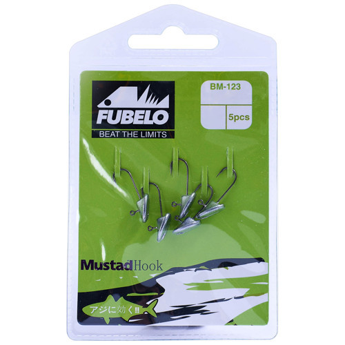 Flat Head 5 Adet Jig Head 2.5 Gr - 8 No