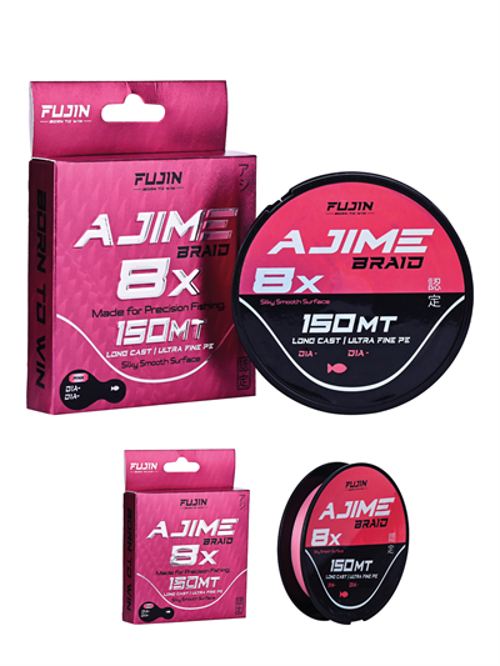Ajime Braid 8x 150m Pink LRF Örgü Misina 0.2 Pe - 0.08 mm - 4.6 kg