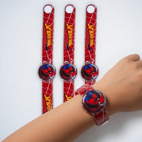 Spider Örümcek Adam Deri Bileklik 3'lü Çıtçıtlı 18 cm Ayarlanabilir Cosplay Aksesuar