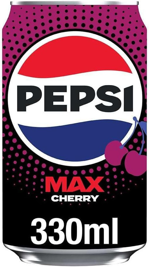 Max Cherry No Sugar - Kiraz ve Kola Aromalı Şekersiz Gazlı İçecek