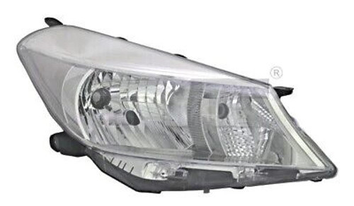 Toyota Yaris 2011-2013 Far Elektrikli Siyah Sağ (Oem No:811300D450)
