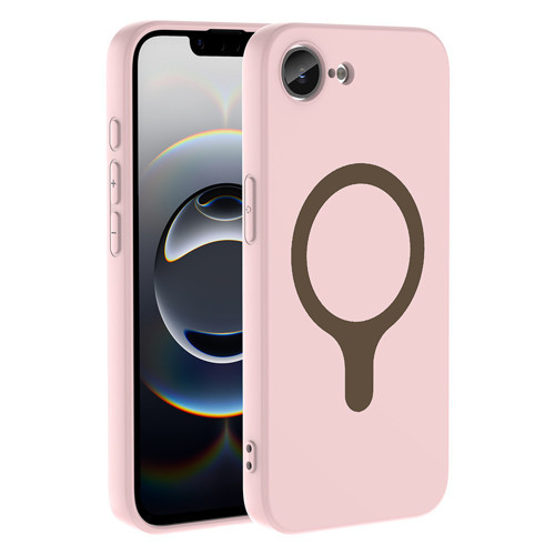 iPhone 17 Pro Max Kılıf MagSafe Şarj Özellikli Soft Mat Tasarım Aris Silikon Kapak