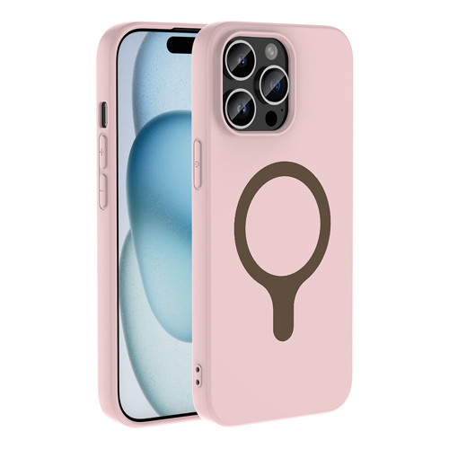 iPhone 14 Pro Max Kılıf MagSafe Şarj Özellikli Soft Mat Tasarım Aris Silikon Kapak