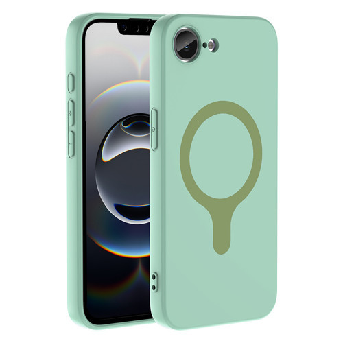iPhone 17 Pro Max Kılıf MagSafe Şarj Özellikli Soft Mat Tasarım Aris Silikon Kapak
