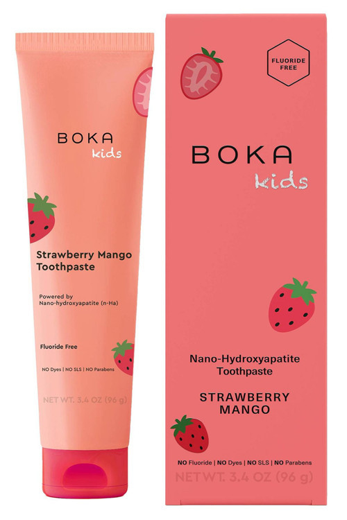 Kids Strawberry Mango n-Ha Florürsüz Çocuk Diş Macunu 96GR