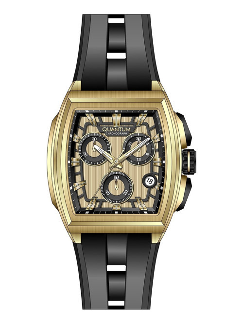 HNG1279.111 Quartz Silikon Siyah 47 mm Erkek Kol Saati