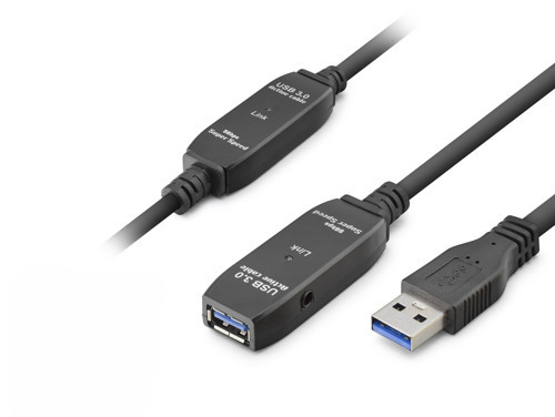 Usb 3.0 Repeater Uzatma Kablosu 10 M Siyah Hdx7562