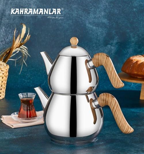 Damla Orta Boy Çaydanlık Takımı