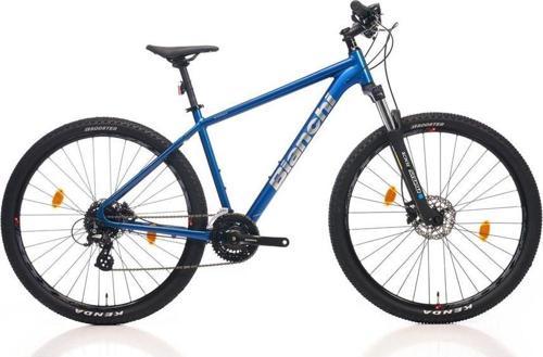 BIANCHI MAGMA 27.1 ERKEK DAĞ BİSİKLETİ 480H HD 27.5 JANT 24 VİTES ALTUS BLUE VELVET SİLVER GLOSS