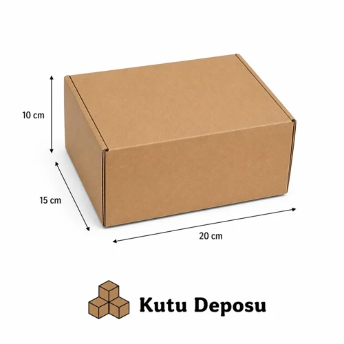 15X20X10 Cm E-Ticaret Ve Kargo Kutusu (100 Adet)