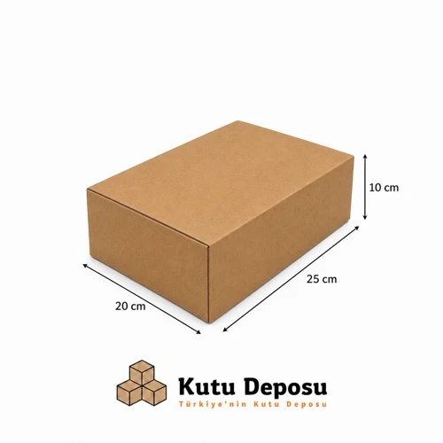 20X25X10 Cm E-Ticaret Ve Kargo Kutusu (50 Adet)