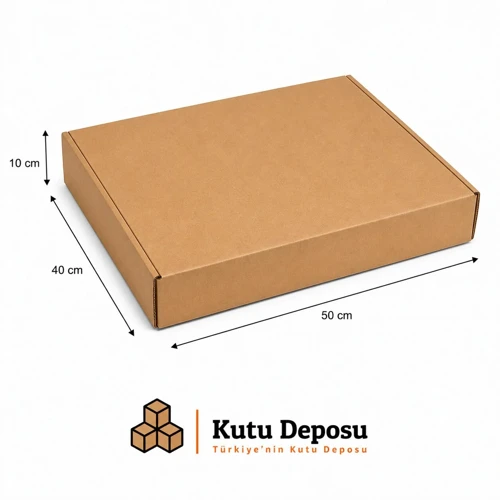 40X50X10 Cm E-Ticaret Ve Kargo Kutusu (25 Adet)
