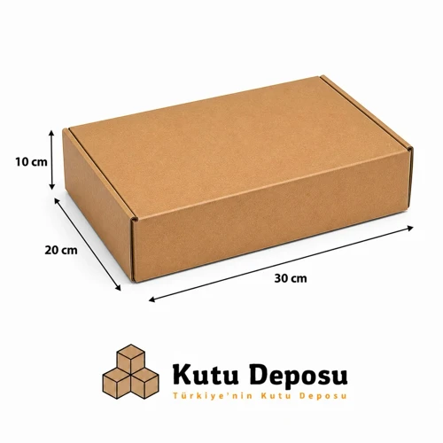 20X30X10 Cm E-Ticaret Ve Kargo Kutusu (50 Adet)