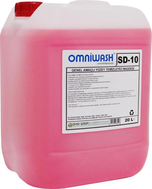 SD-10 20 Litre Genel Amaçlı Yüzey Temizleyici Parfümlü