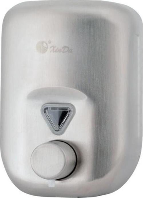 Xinda ZYQ82 Butonlu Sıvı Sabunluk Krom 820 ml