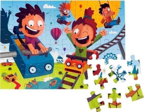 Eolo 60 Parça Yer Puzzle Lunapark 4+