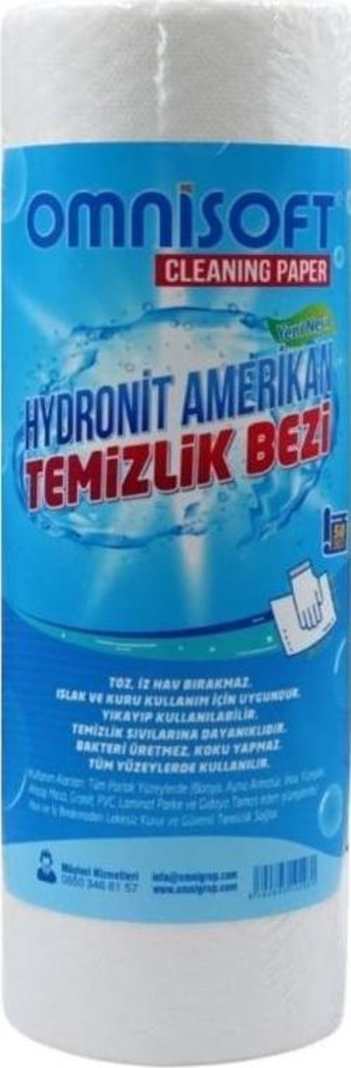Hydronit Tek Kullanımlık Amerikan Temizlik Bezi 50 Yaprak