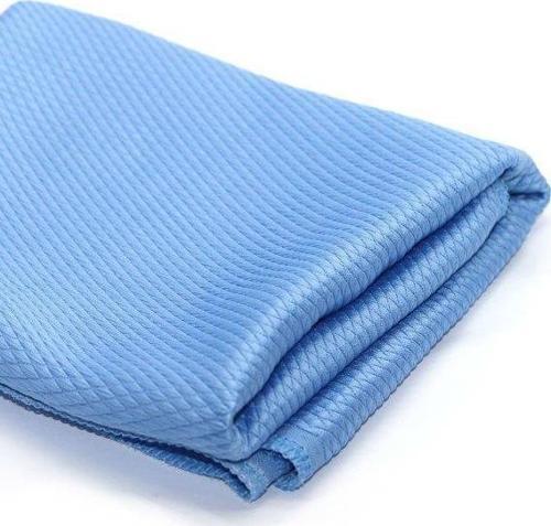 Mikrofiber Cam Bezi 2'li Paket Mavi 40 x 40 cm