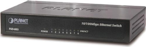 Yönetilemeyen Switch (Unmanaged Switch) 8-Port 10/100Base-T