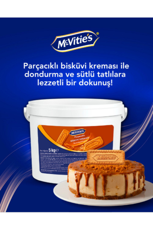 Bisküvi Kreması Parçacıklı 5 Kg