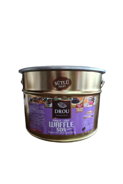 Chocolate - Drou Waffle Sosu Sütlü 10 Kg