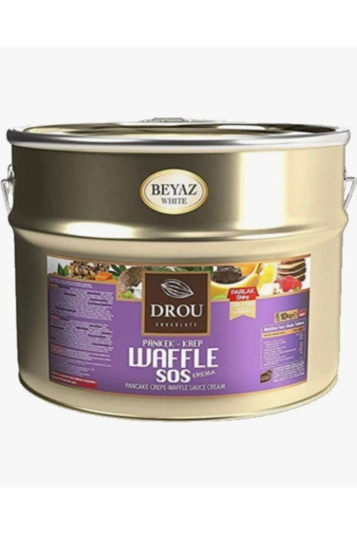 Chocolate - Drou Beyaz Fildişi Waffle Sos 10 Kg
