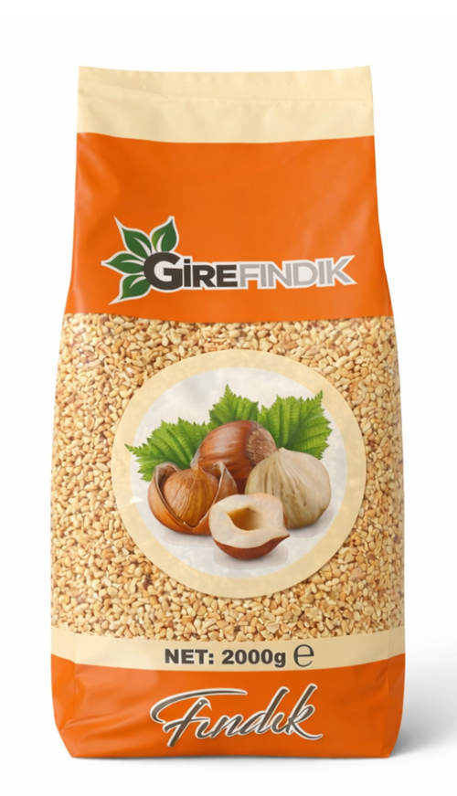 Gire Fındık Kavrulmuş Kırık (Pirinç) Fındık 2 Kg (Yerli Üretim)