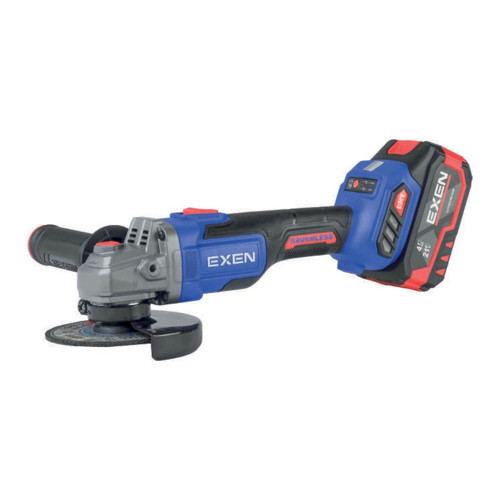 EN 454 ATS Kömürsüz Şarjlı Avuç Taşlama 21V 4.0 Ah 115mm