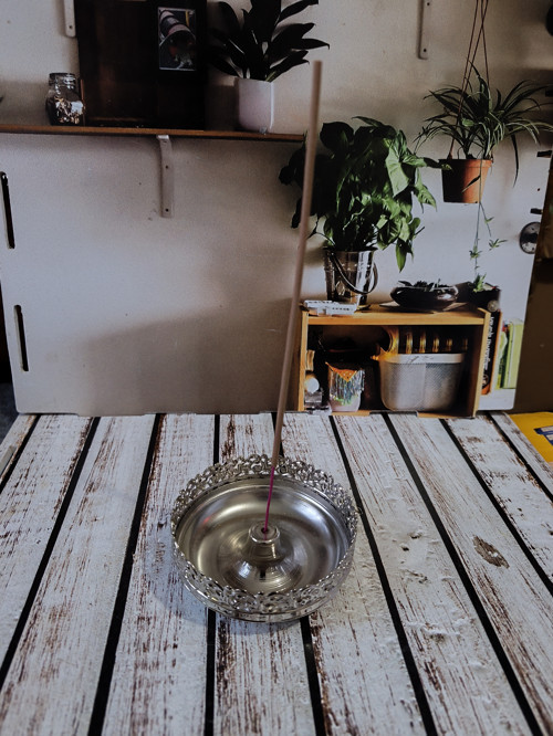 Silver Oval Çubuk Tütsülük