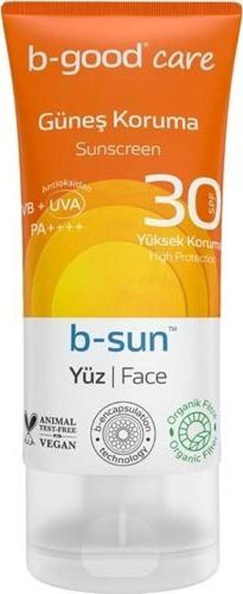 Yetişkin Güneş Kremi Spf 30 Yüz Için 50 Ml