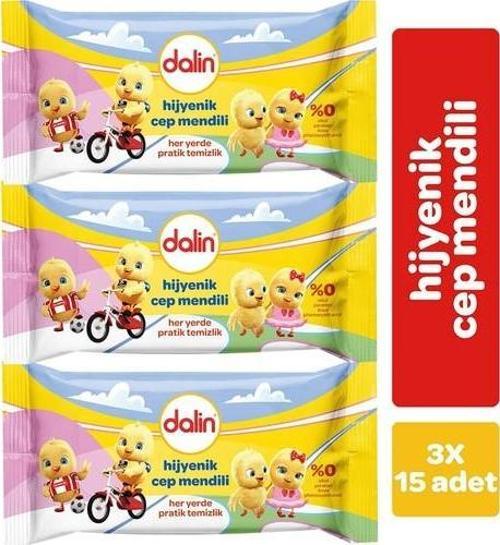 Hijyenik Cep Mendili 15x3 Adet