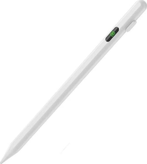 P-01 Beyaz Stylus Pen Kapasitif Dokunmatik Kalem Çizim Ve Tasarım